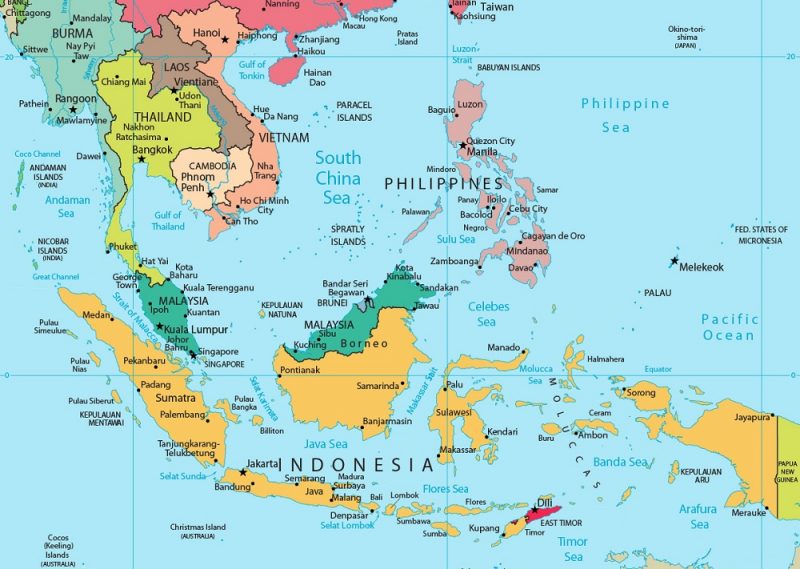 letak geografis ASEAN
